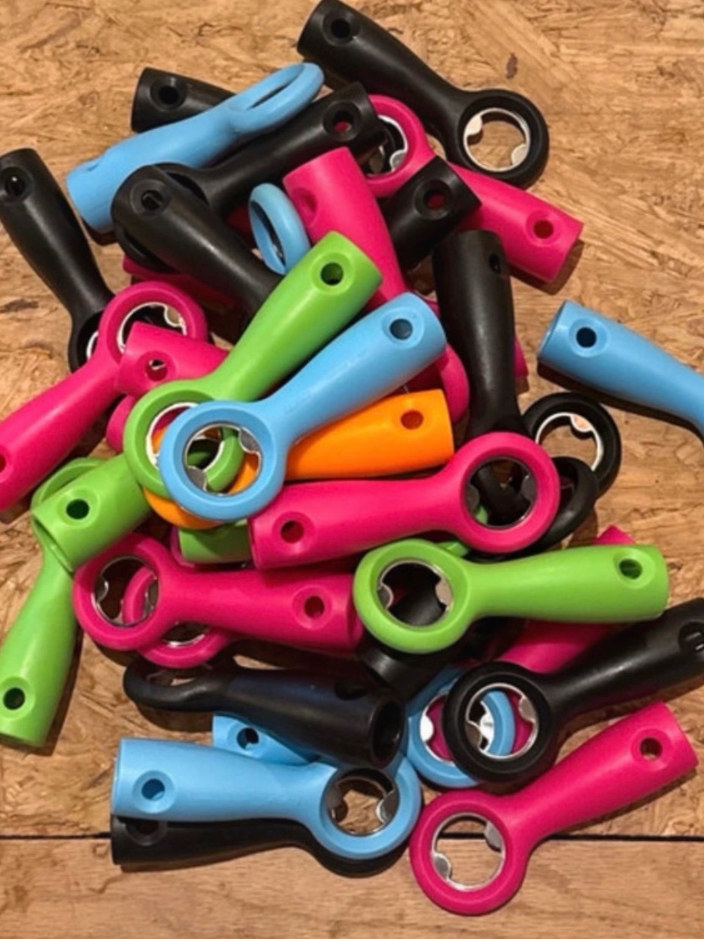 Qualy Design 38 assorted color bottle openers